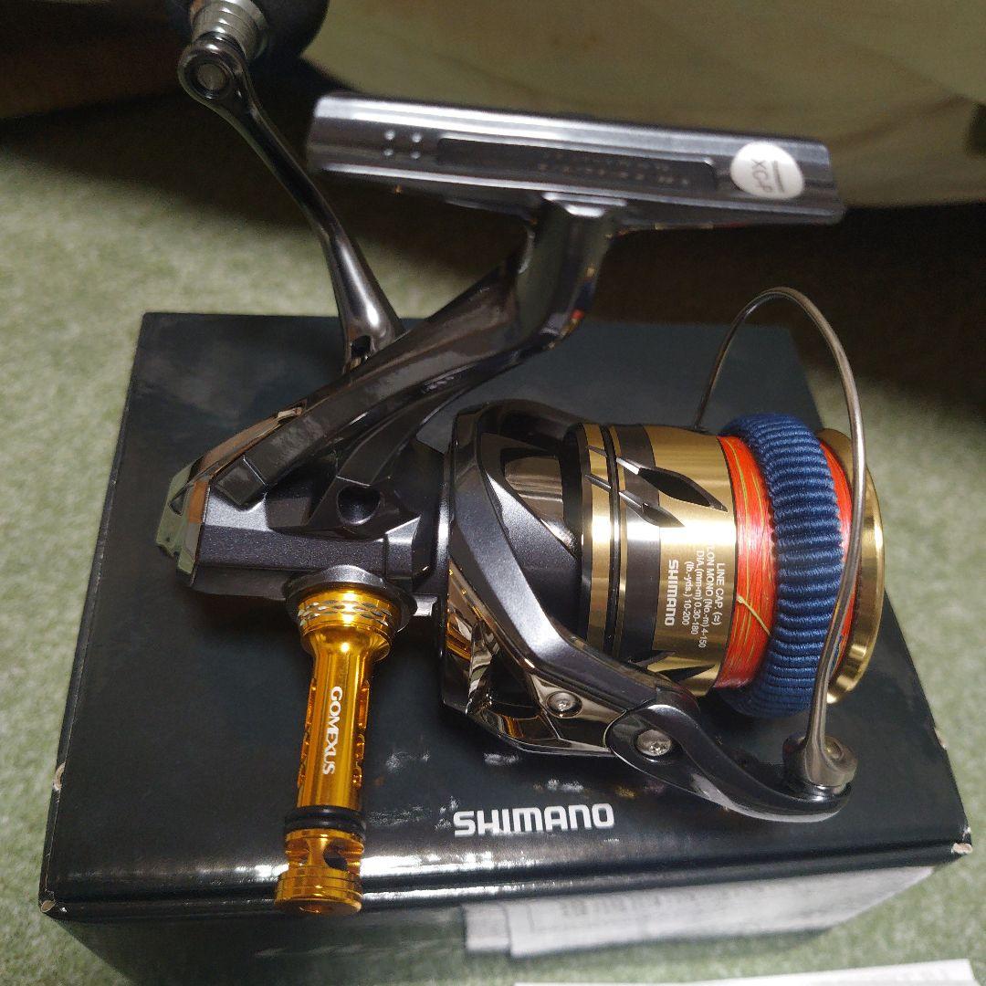 SHIMANO 25アルテグラ4000XG　カスタム　未使用極美品ライン付き!