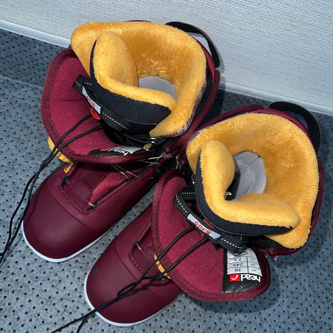 ５回使用 24.5cm head FIVE BOA ダイヤルブーツ