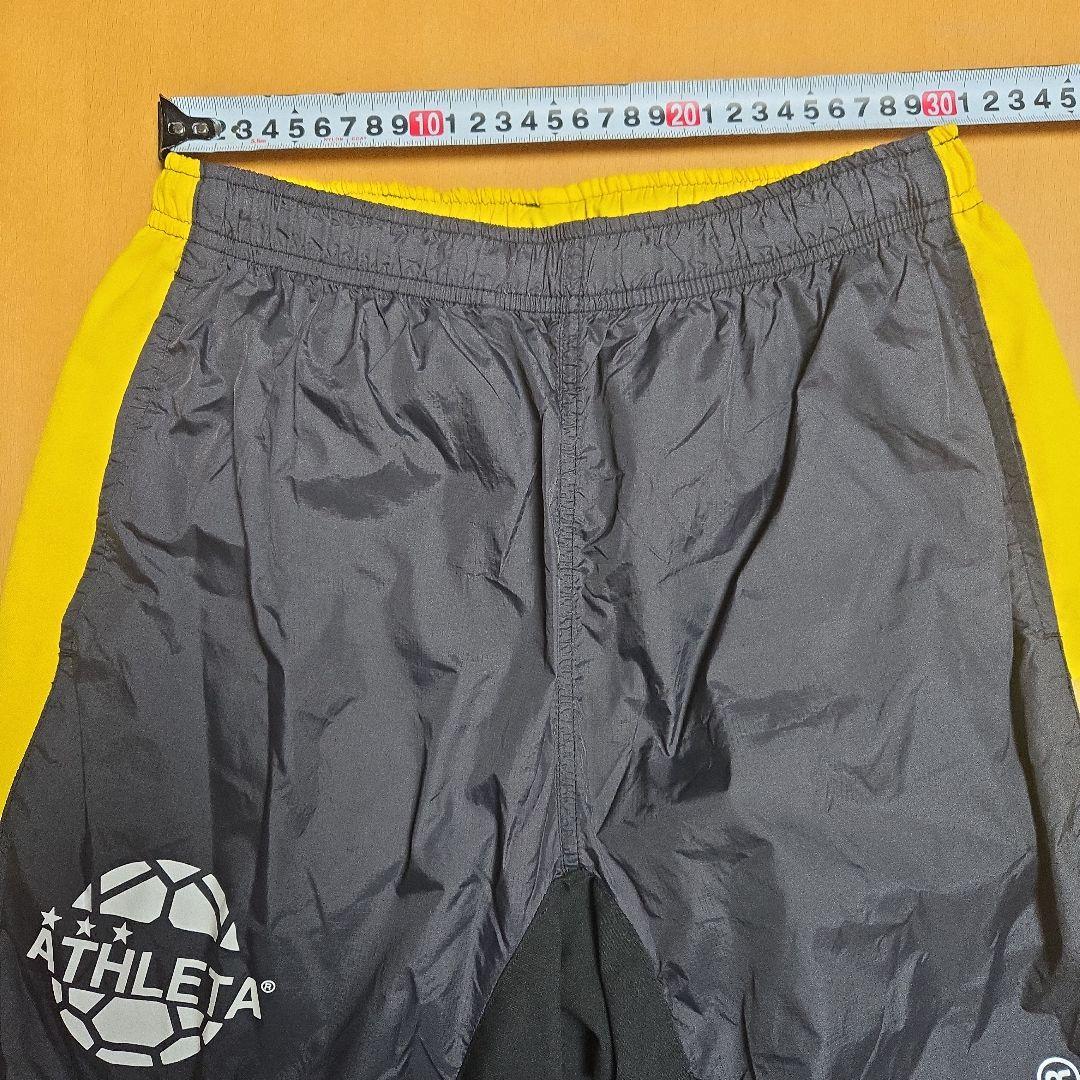 美品　ATHLETA　イエロー　M　ピステ　上下　セットアップ　黄　黒　アスレタ