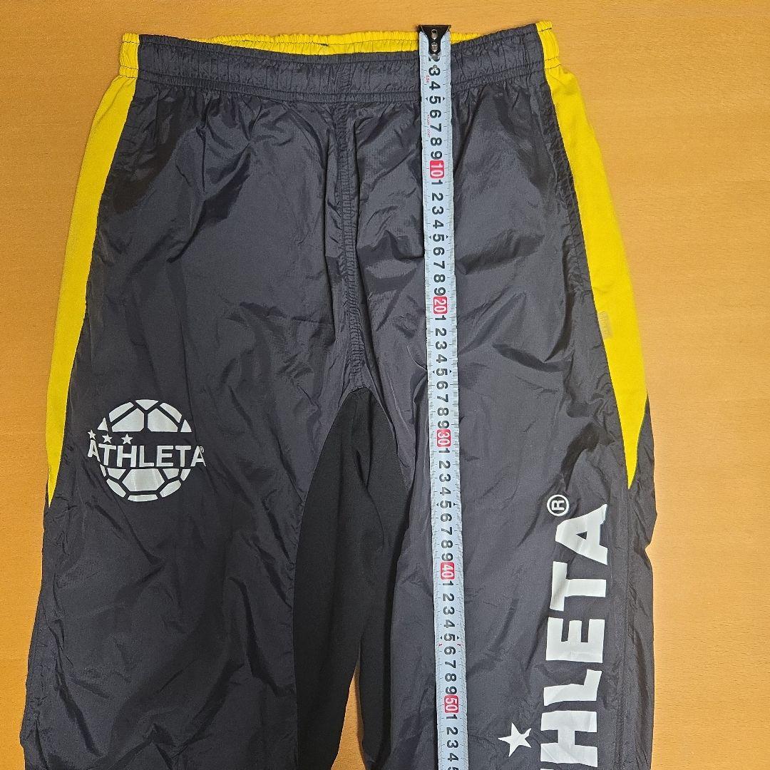 美品　ATHLETA　イエロー　M　ピステ　上下　セットアップ　黄　黒　アスレタ