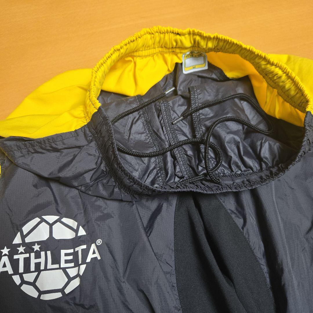 美品　ATHLETA　イエロー　M　ピステ　上下　セットアップ　黄　黒　アスレタ