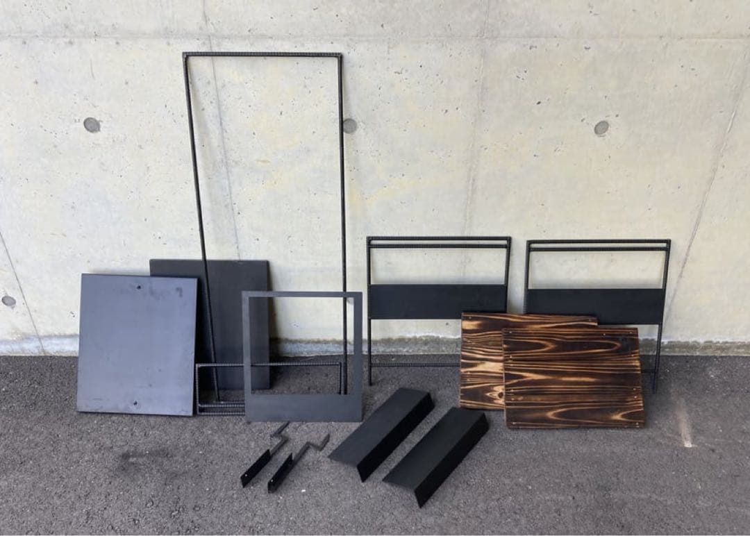 WILD OUTDOOR タフまるアイアンテーブル