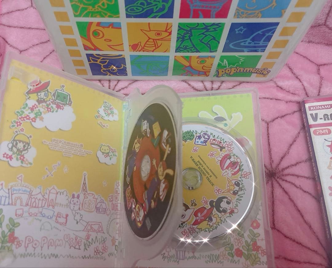 【非売品あり】ポップンミュージック CDセット・缶バッジ・ビデオクリップ
