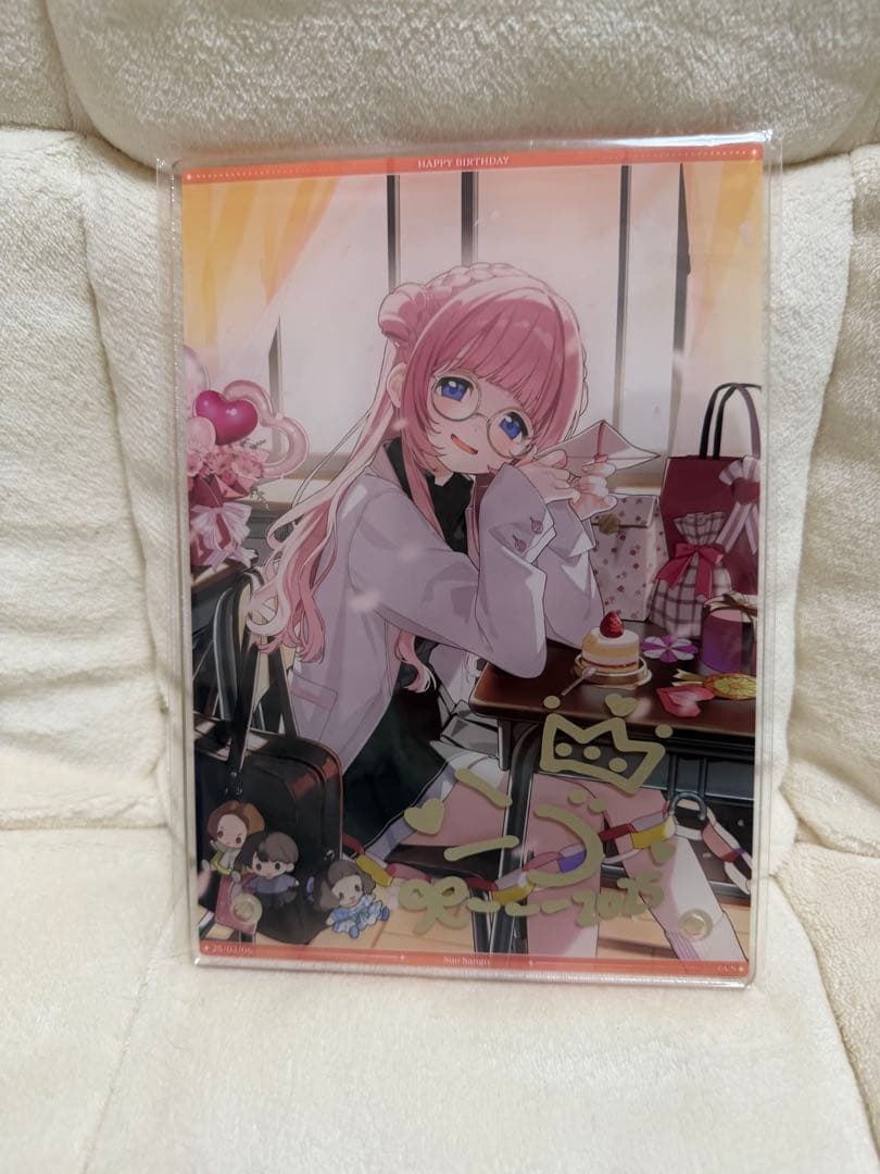 周央サンゴ A5アクリルパネルセット にじさんじ 誕生日グッズ 2025