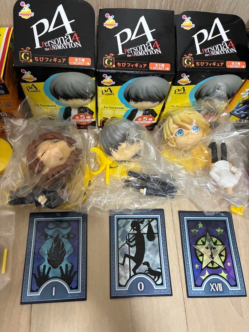 P4 ペルソナ4 ちびフィギュア みにっこフィギュア　5個セット