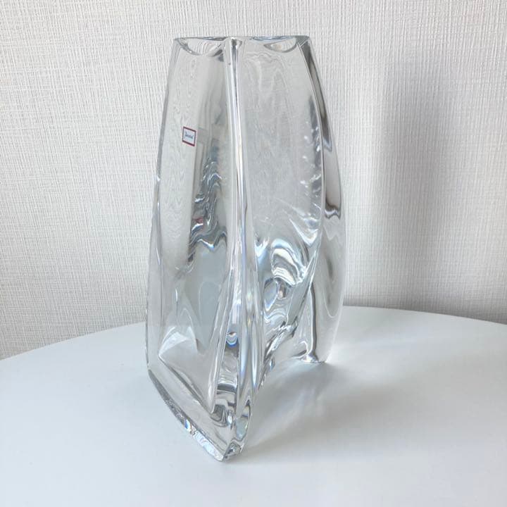 正規品 バカラ フラワーベース マサイ masai クリスタル 花器
