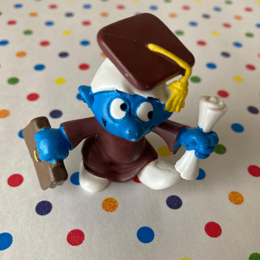 SMURFS スマーフ ポルトガル製 フィギュア ヴィンテージ クリスマス