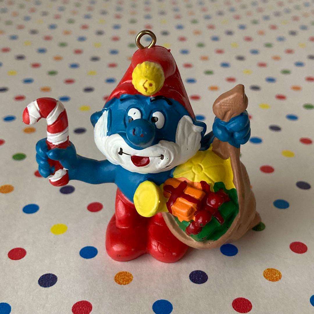 SMURFS スマーフ ポルトガル製 フィギュア ヴィンテージ クリスマス