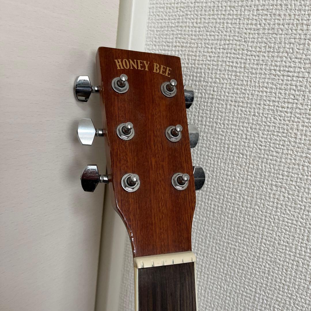 （K)HONEY BEE アコースティックギター　F-15 N 弦無し