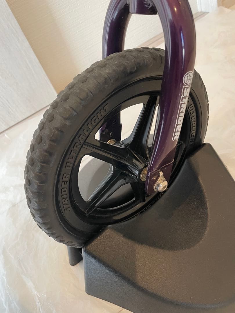 STRIDER PROバランスバイク パープル12インチ