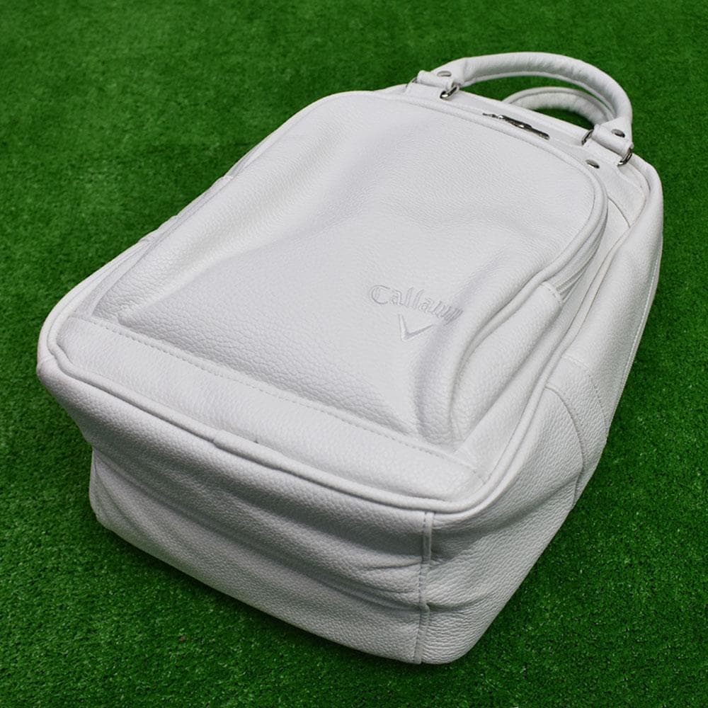 Callaway/キャロウェイ ゴルフ シューズケース【ホワイト】美品！