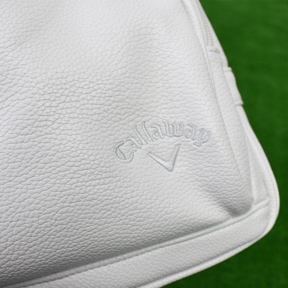 Callaway/キャロウェイ ゴルフ シューズケース【ホワイト】美品！