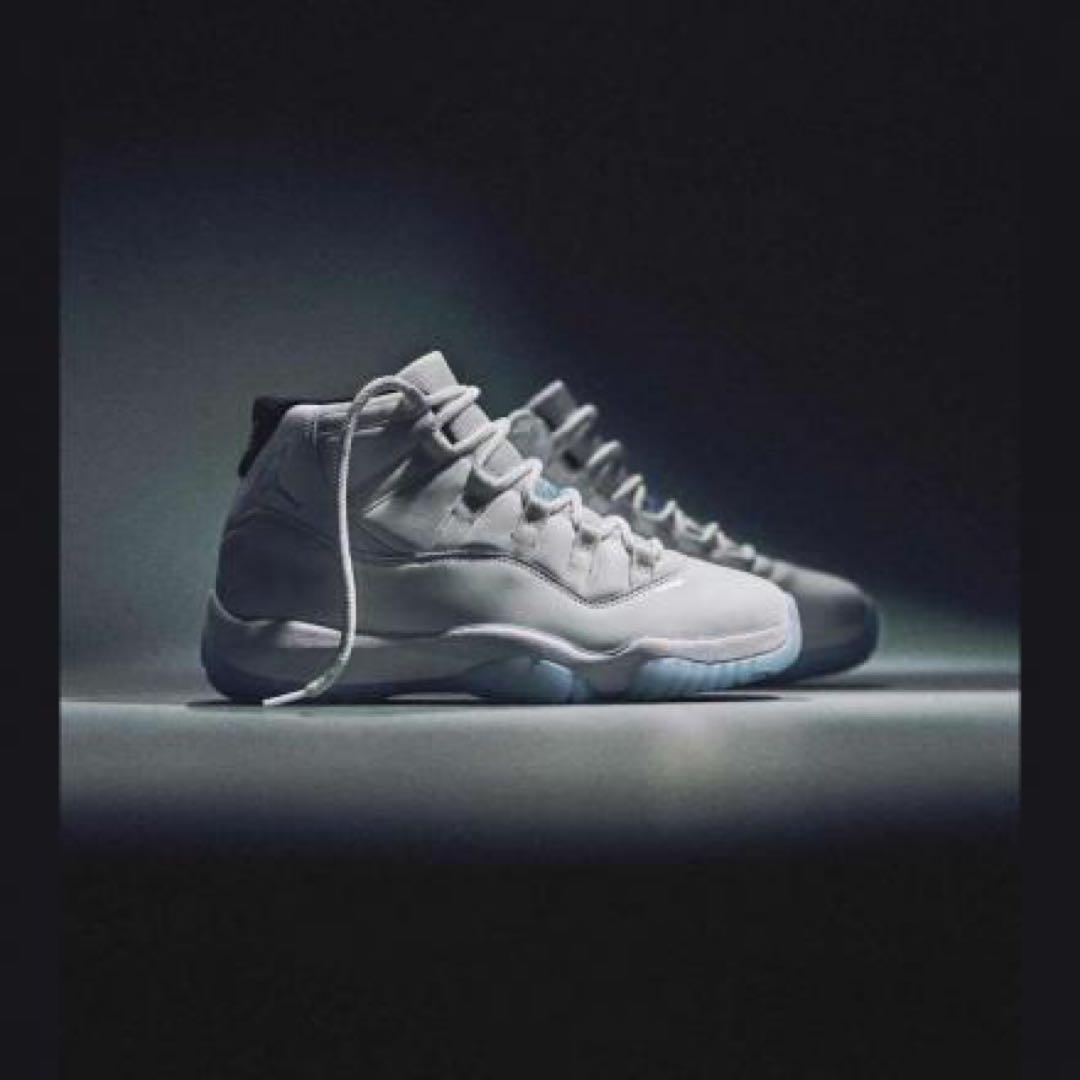 シューズ(男性用) jordan11 legned bule