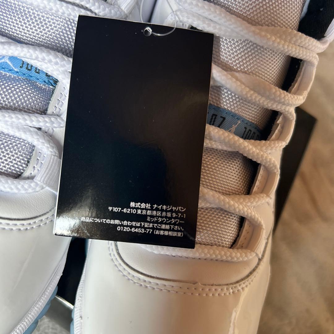 シューズ(男性用) jordan11 legned bule