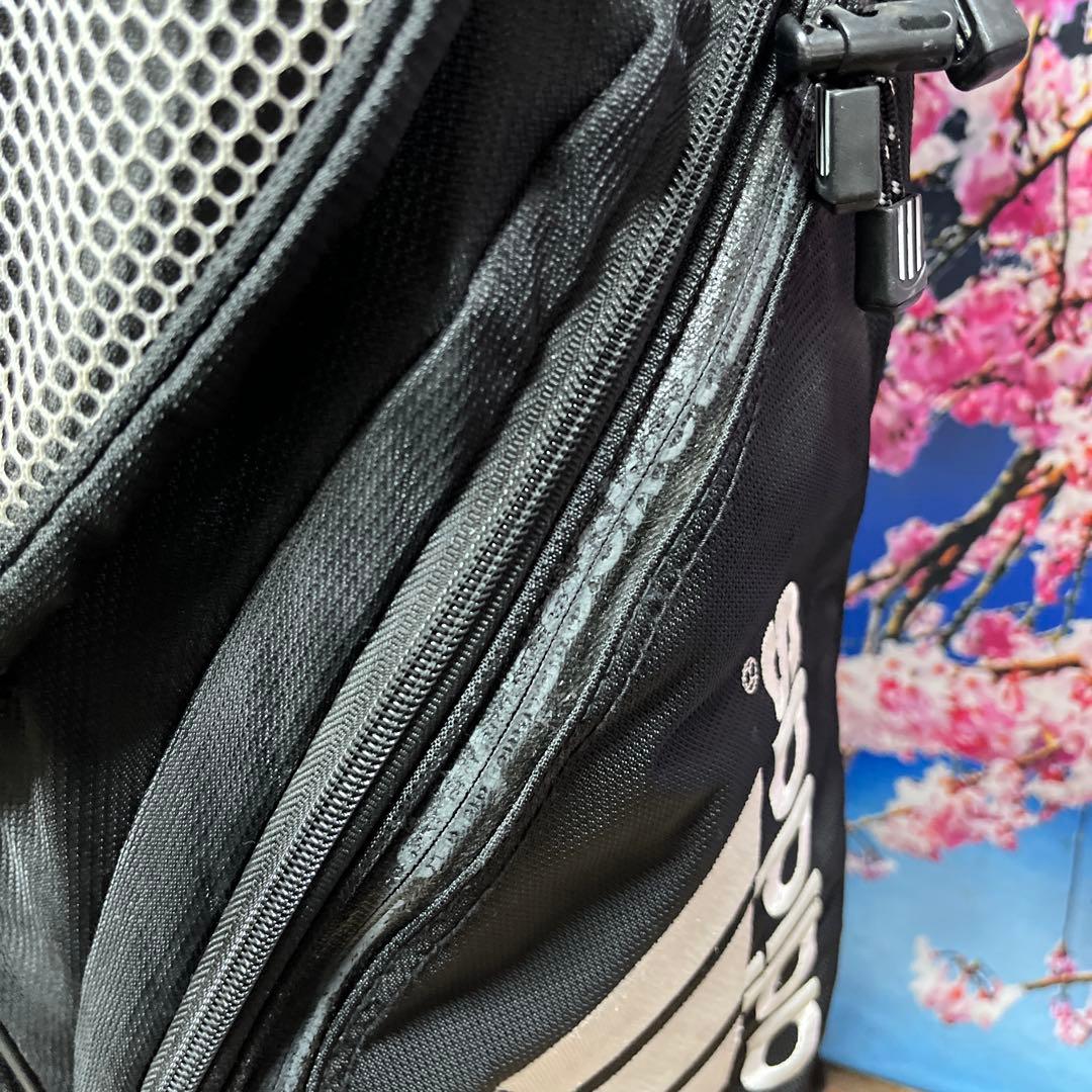 寶BY-1267 adidas キャディバッグ 重量約3.0kg スタンド式