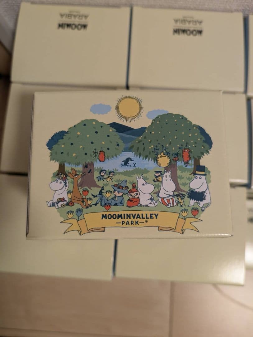 ムーミンバレーパーク　アラビア　5個　ARABIA MOOMIN VALLEY