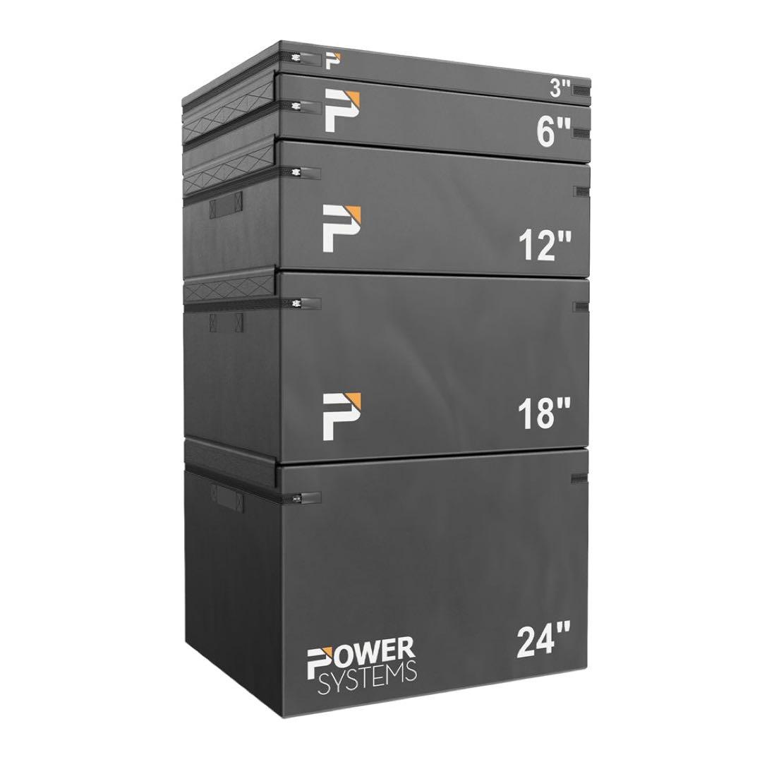 Power Systems プライオボックス　3枚　体操マット　トレーニング