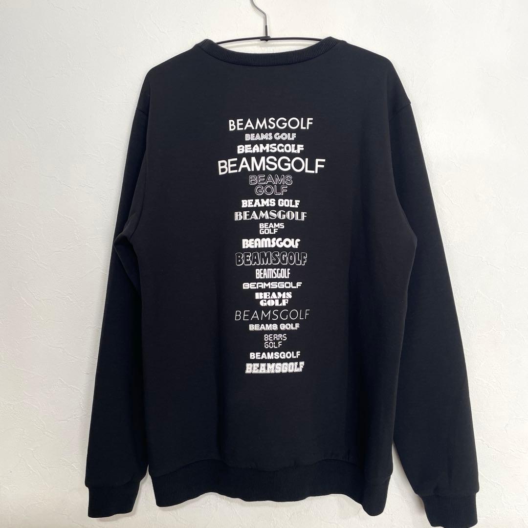 BEAMSGOLF ブラック トレーナー M