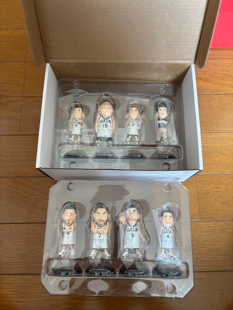 SLAM DUNK フィギュアコレクション 湘北セット、山王セット