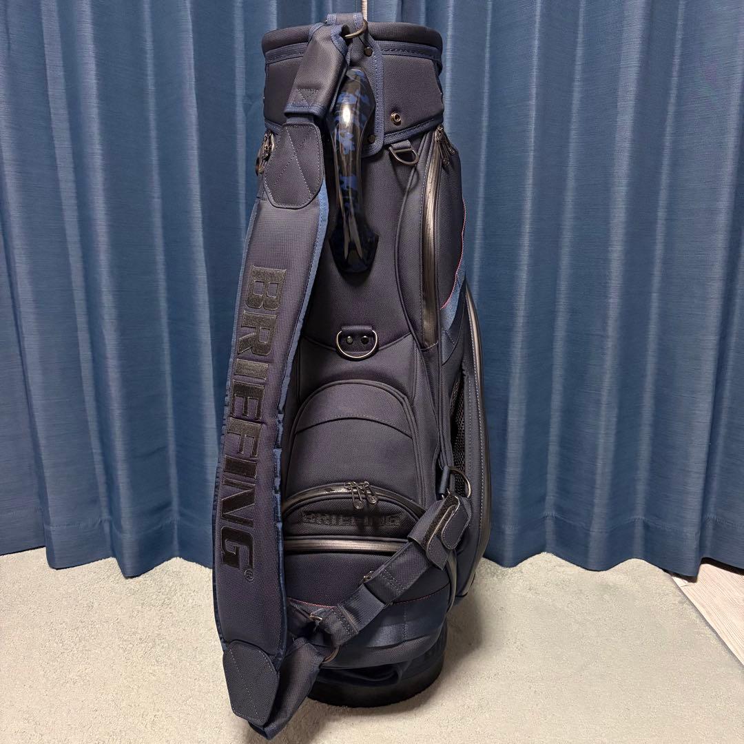 美品 BRIEFING GOLF CR-3 キャディバッグ 希少カラー 9.5型