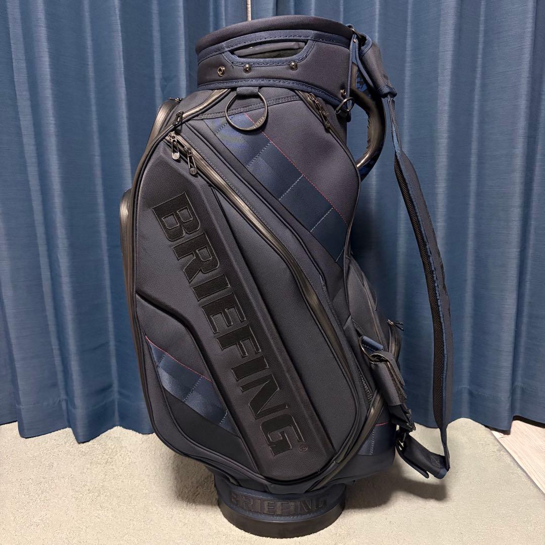 美品 BRIEFING GOLF CR-3 キャディバッグ 希少カラー 9.5型