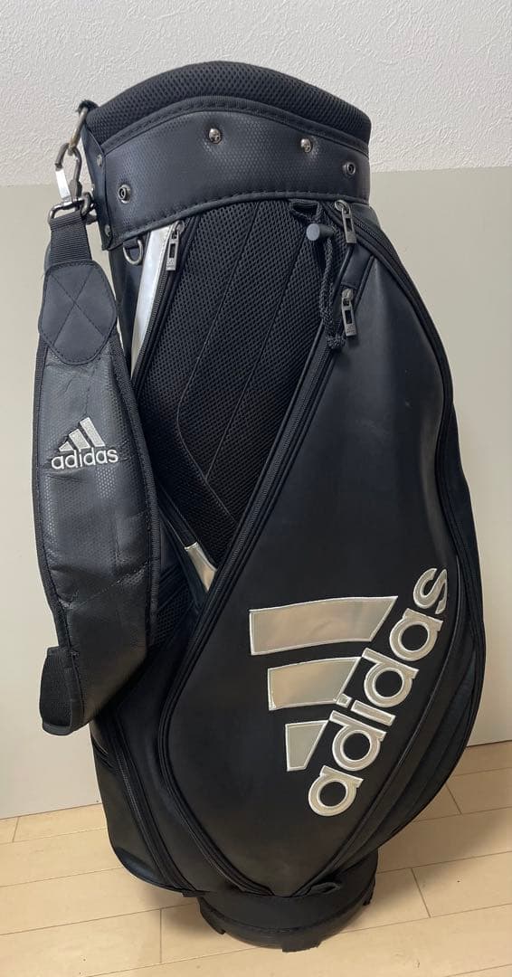 【送料込】adidas メンズ キャディバッグ ゴルフ　ゴルフバック