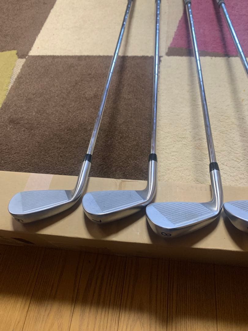 最終値下げ　美品　 pxg アイアンgen7 Ｐ　6本
