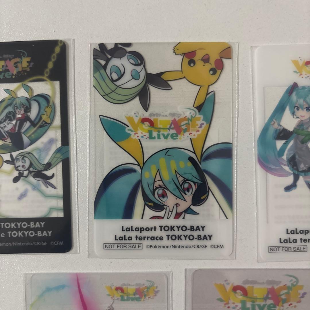 【コンプリート】Vocaloid Live 初音ミク ポケモンカード 5枚セット