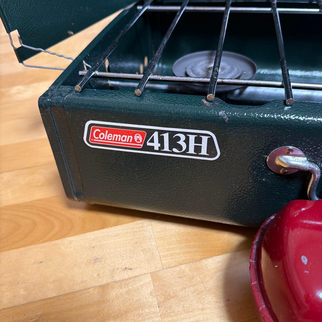 【箱あり】Coleman 413H ツーバーナーコンロ