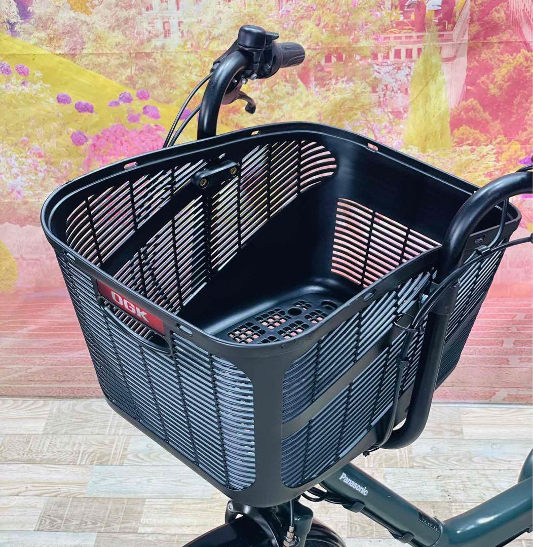 K2383 [大容量12Ah]電動自転車パナソニック子供乗せ 20インチ送料無料