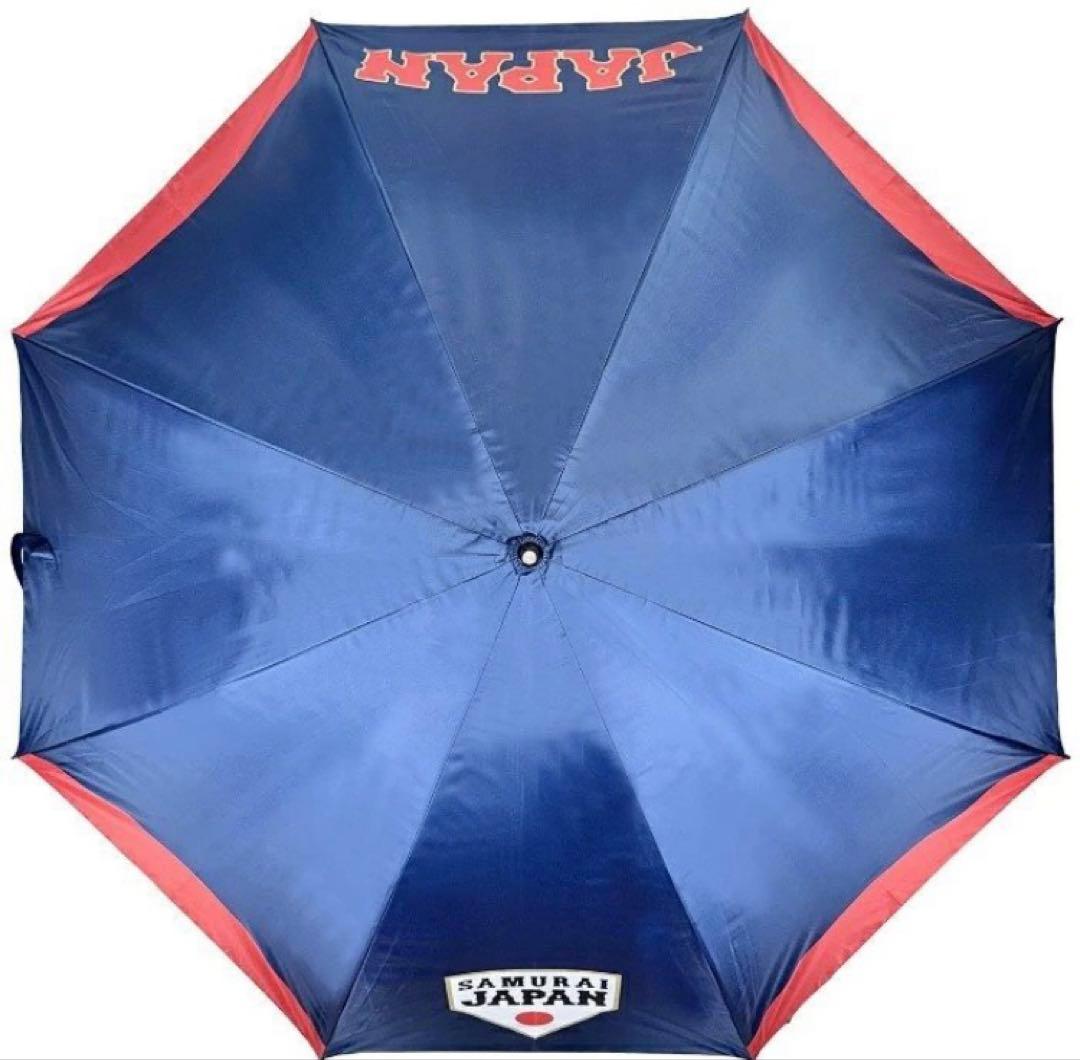 サムライジャパン　公式ネイビー傘 76cm