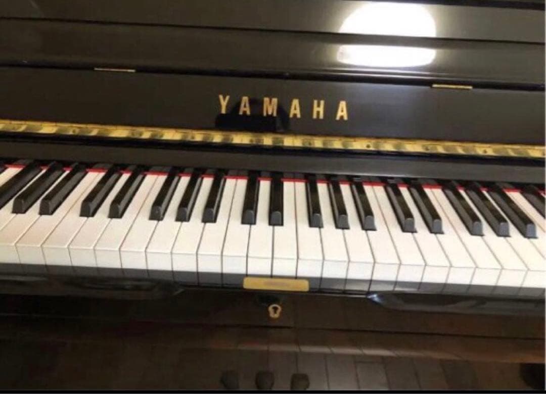 YAMAHA アップライトピアノ 88鍵 黒