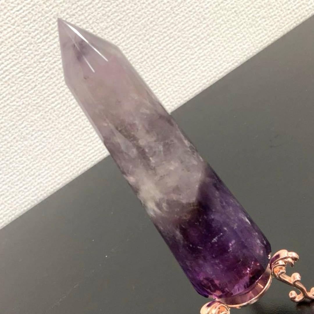天然石　アメジスト フォーゲル　約15.5cm