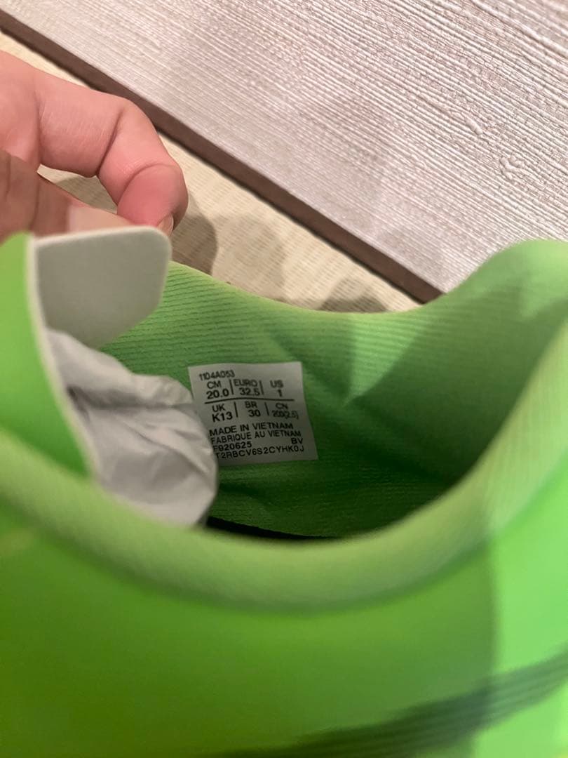 asics DSライト　サッカーシューズ グリーン 新品