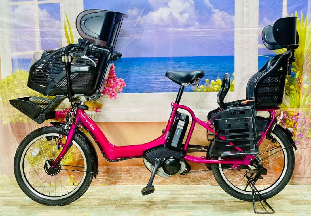 限定価格！ヤマハパスキス⭐️人気モデル！子供乗せ電動アシスト自転車Y2219
