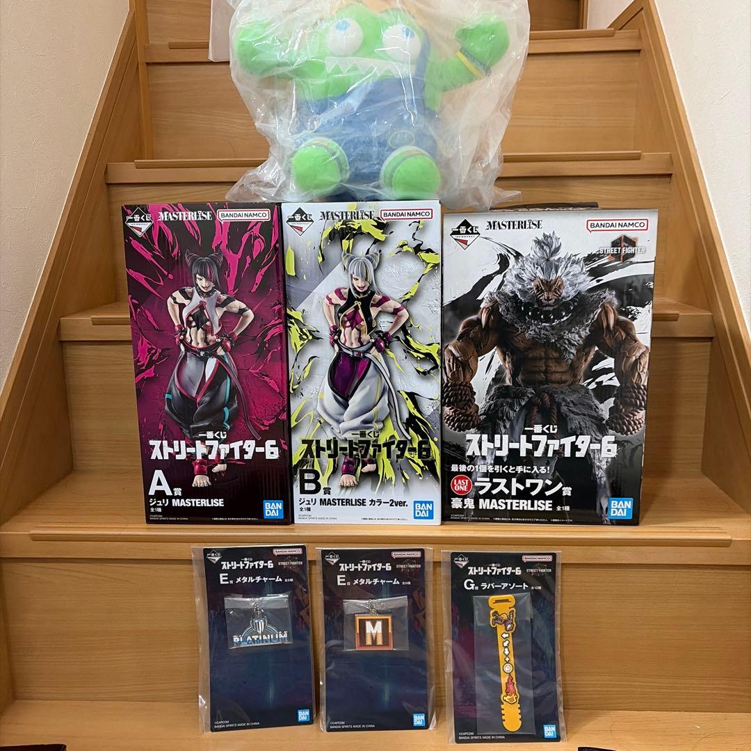 一番くじ　ストリートファイター6　A賞　B賞　C賞　ラストワン賞フィギュアコンプ