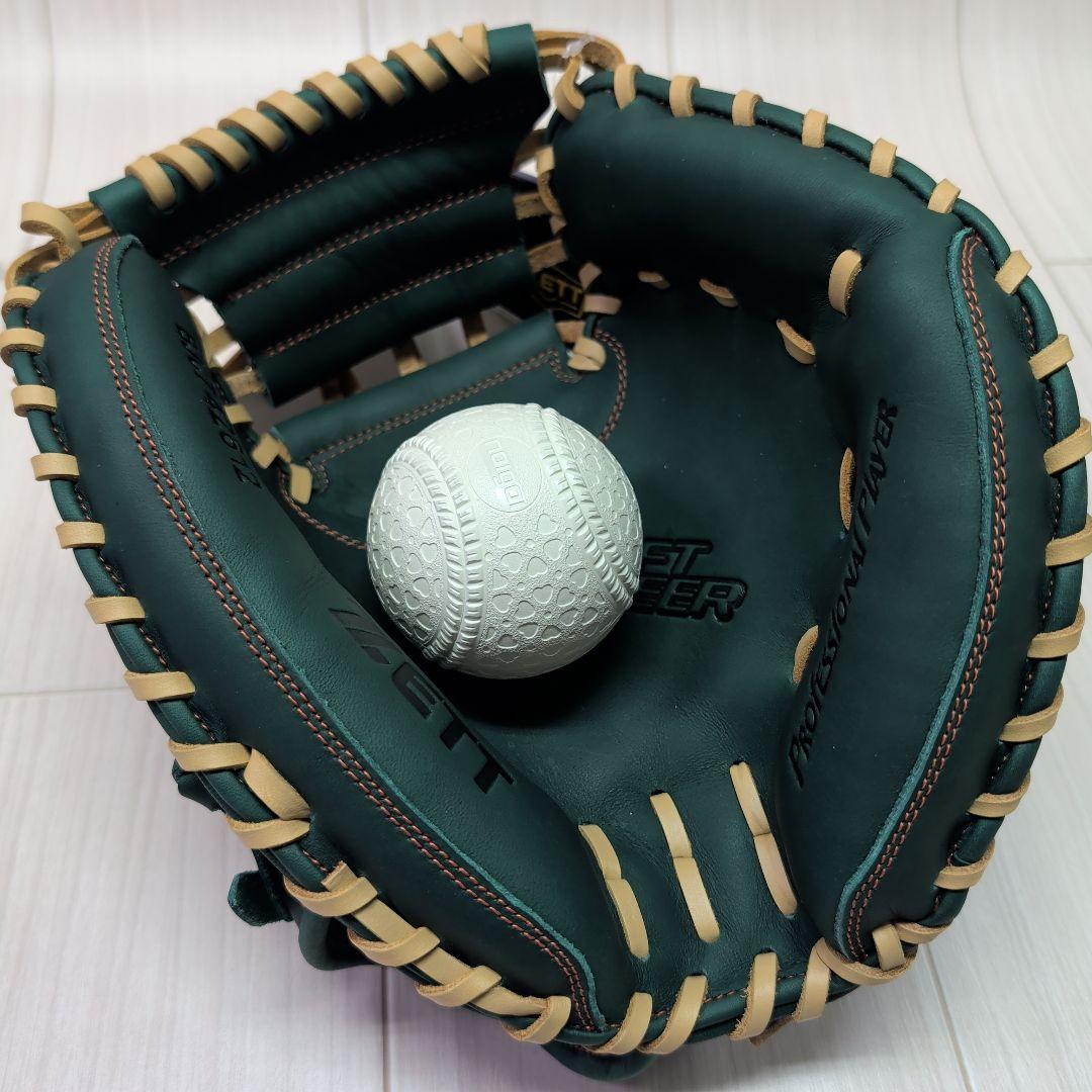ZETT　少年軟式キャッチャーミット(限定)　ソフトステアシリーズ　右投げ　新品