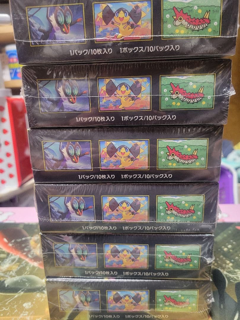 シュリンク付きbox メガドリーム6box ポケモンカードゲーム