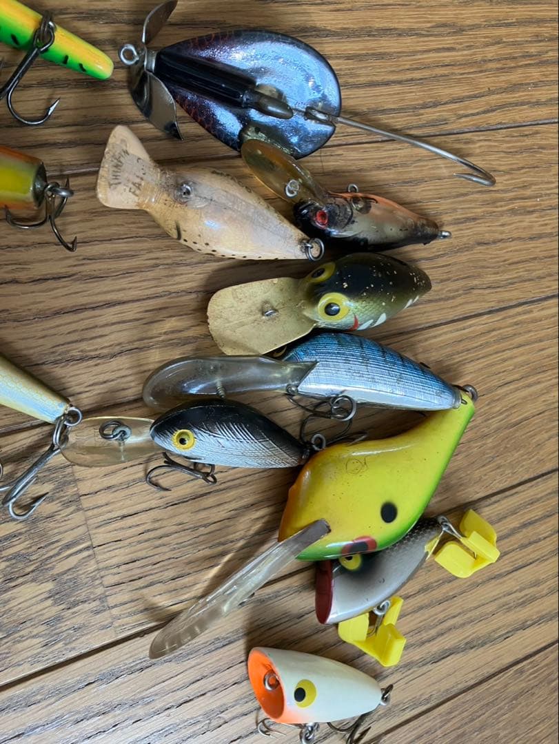 【バス釣り引退セット】ルアーセット　ビンテージ・オールドルアー　まとめ売り