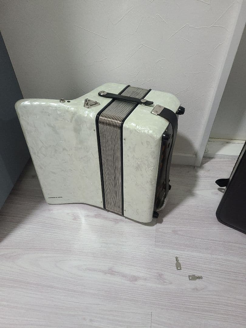 Hohner White 48 アコーディオン