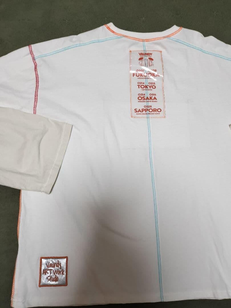 Vaundy　2026 ドームツアーレイヤードTシャツ　Мサイズ