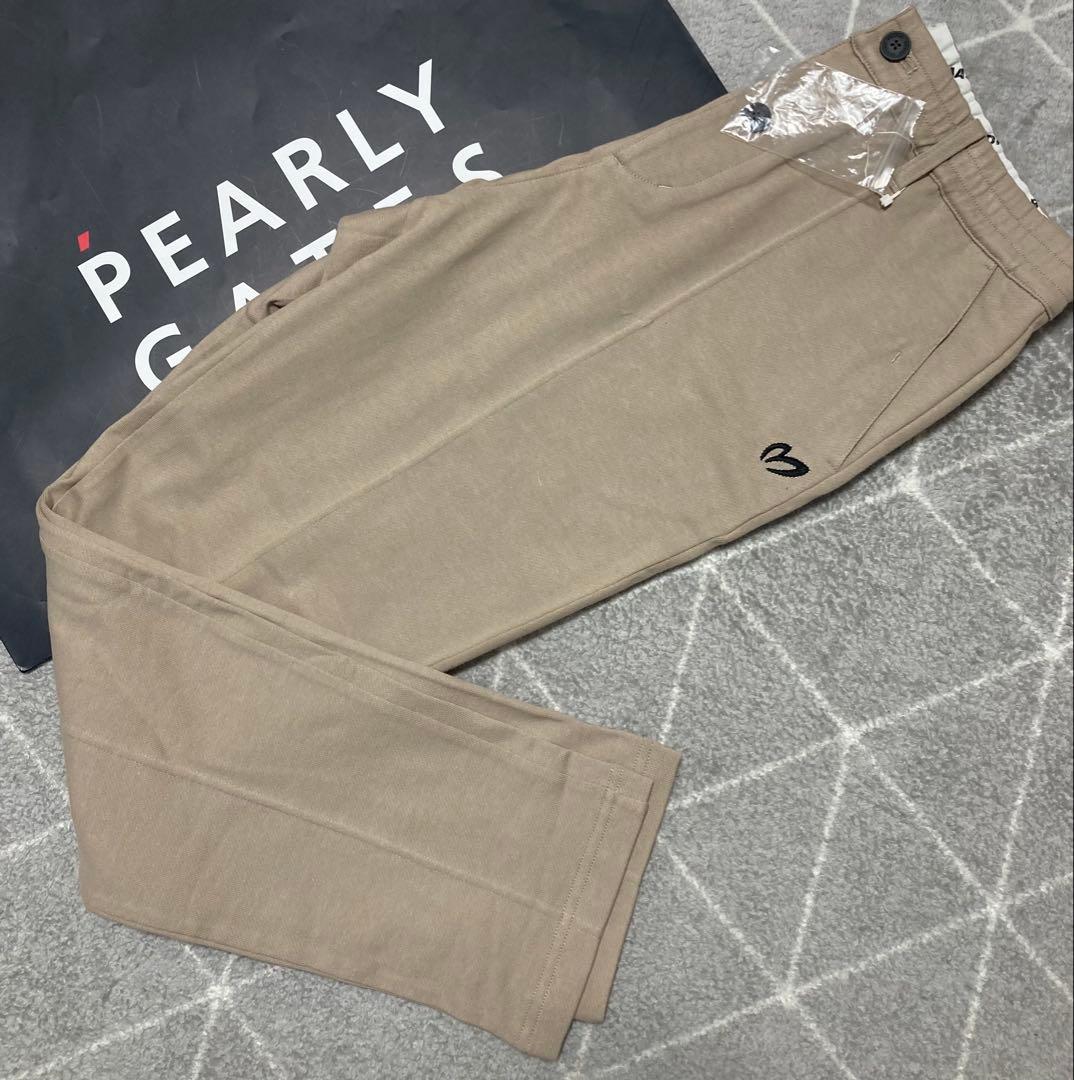新品 パーリーゲイツ マスターバニー レーヨン裏毛ストレッチパンツ(4)サイズM
