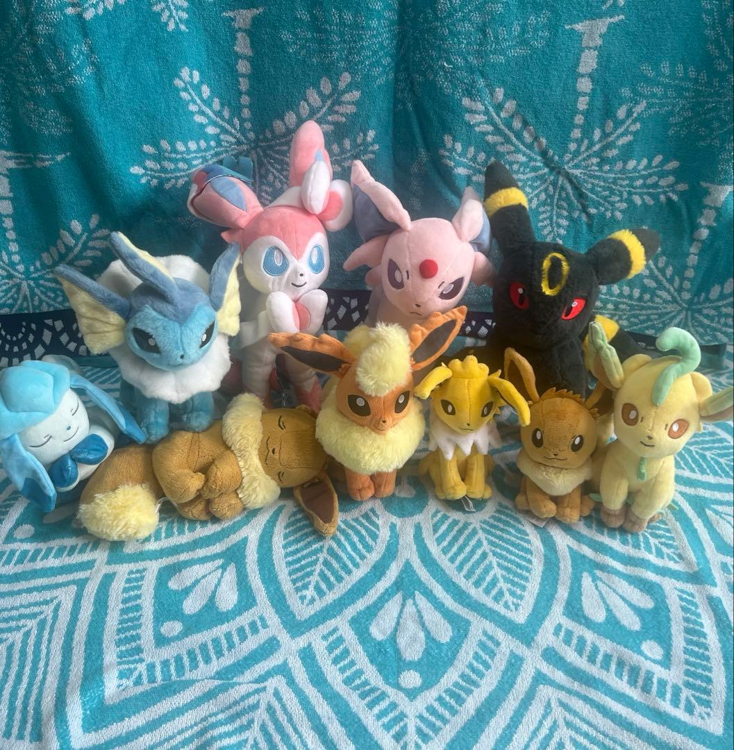 ポケモンぬいぐるみ／イーブイ進化系 まとめ売り(10個)