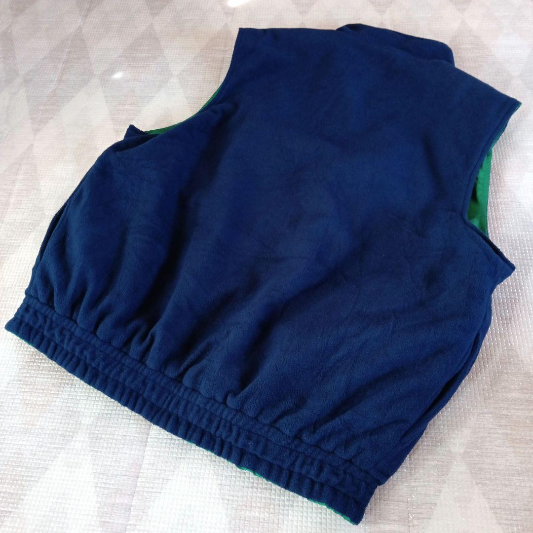 美品◆POLO GOLF ポロゴルフ リバーシブルベスト XL USA フリース