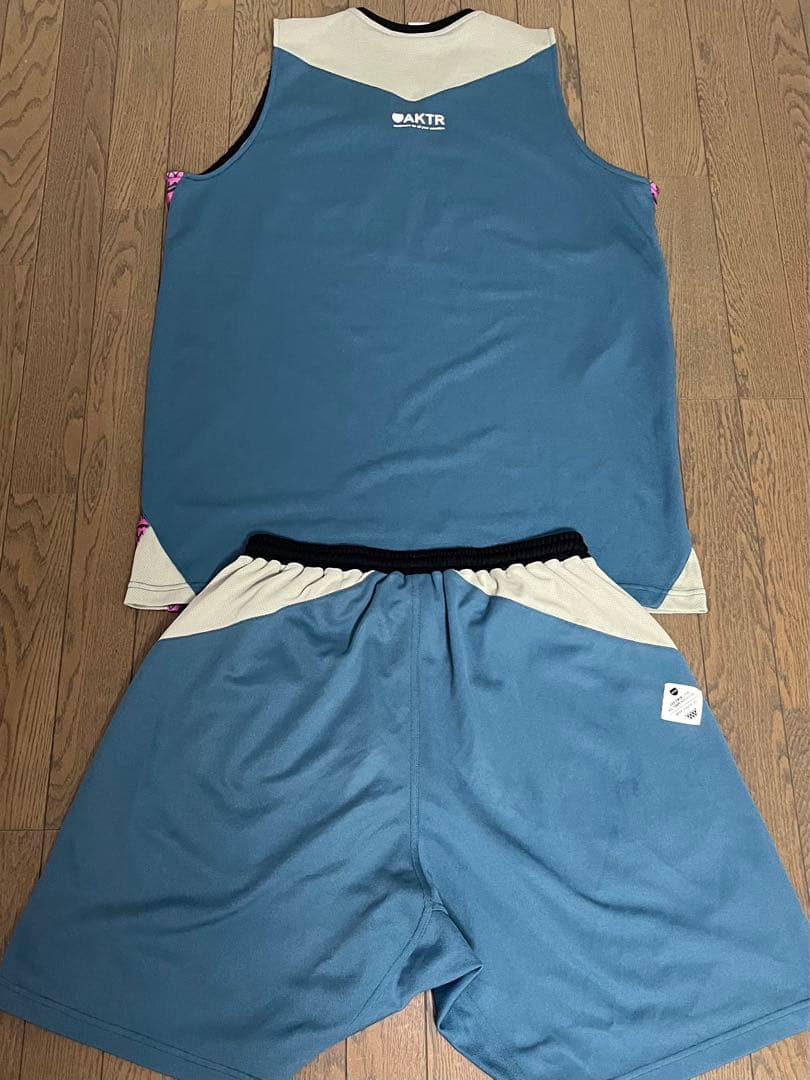AKTR バスケットボール タンクトップ・ショートパンツセット