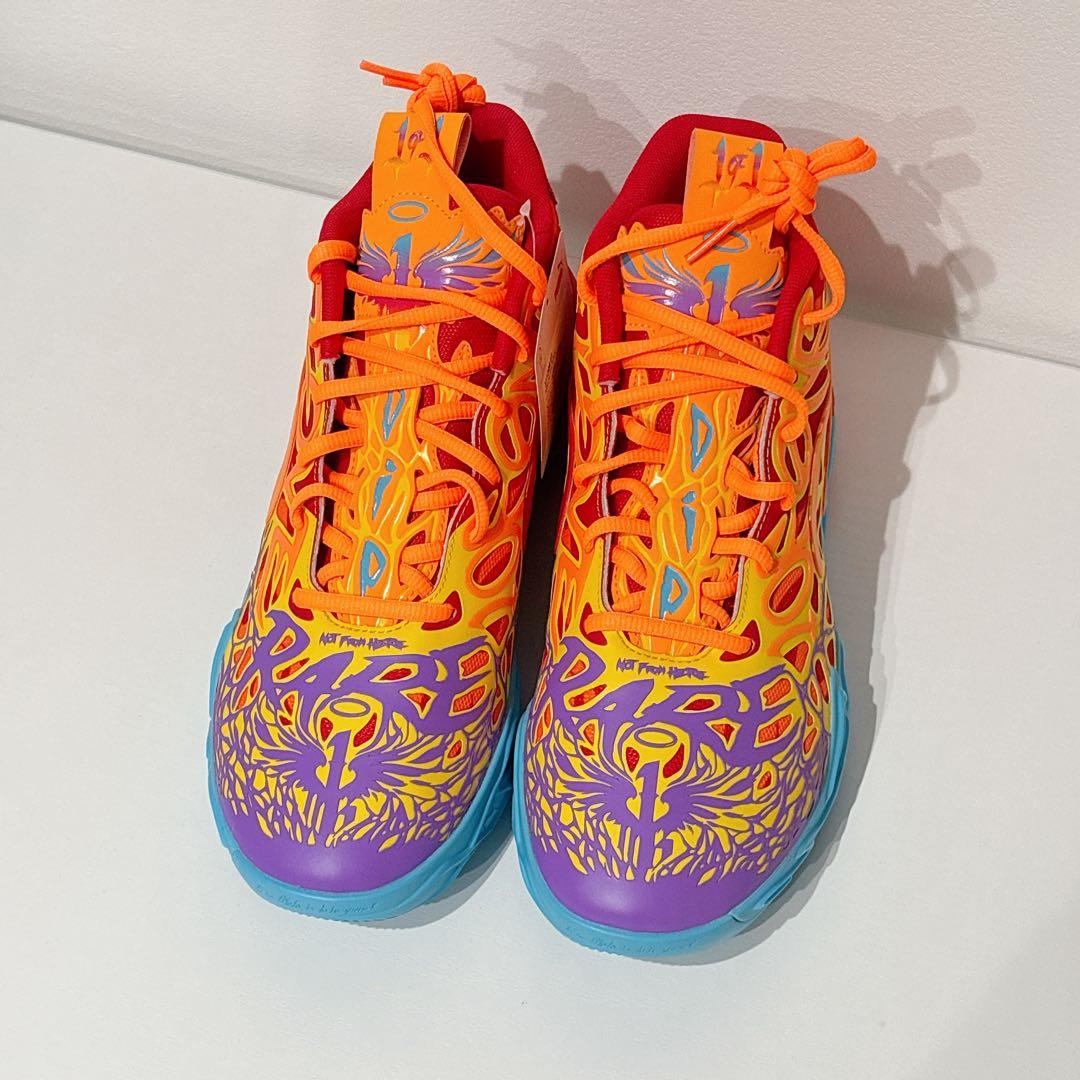 【新品】PUMA ラメロボールMB.04 バスケットシューズ フェニックス 靴
