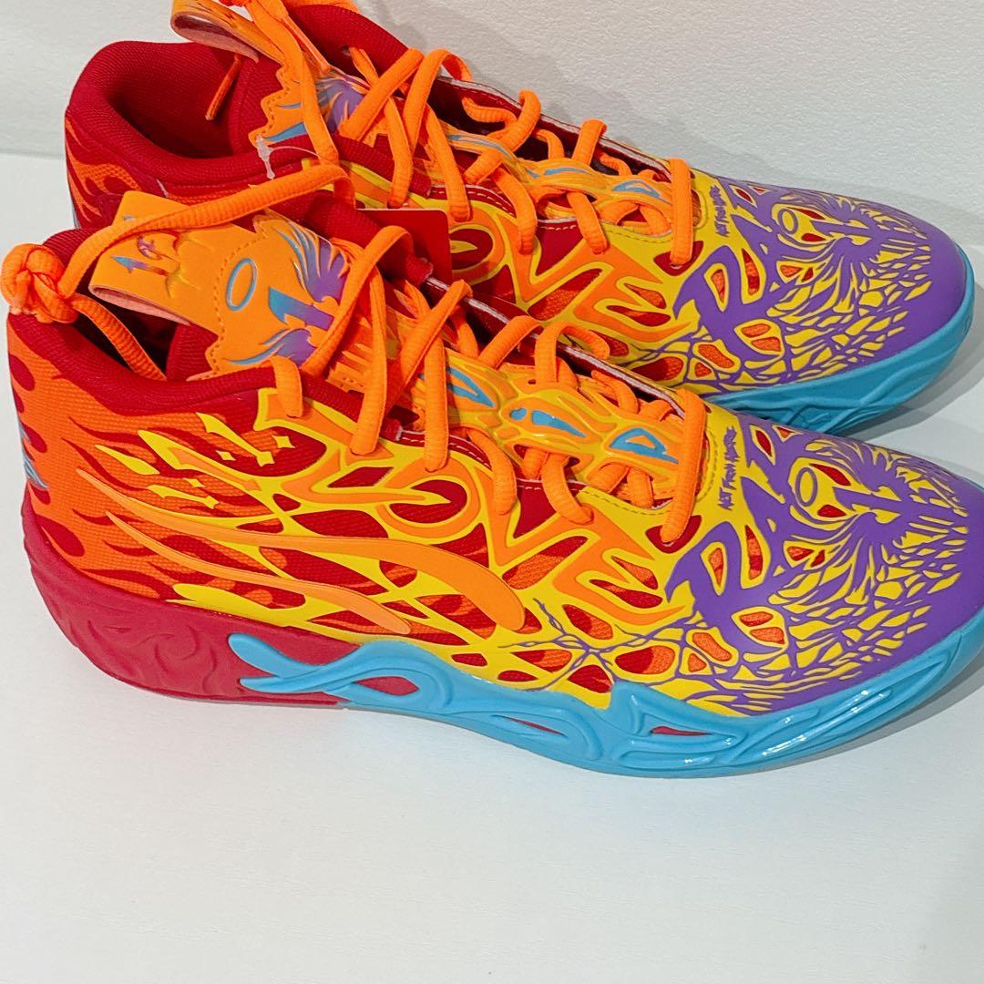【新品】PUMA ラメロボールMB.04 バスケットシューズ フェニックス 靴