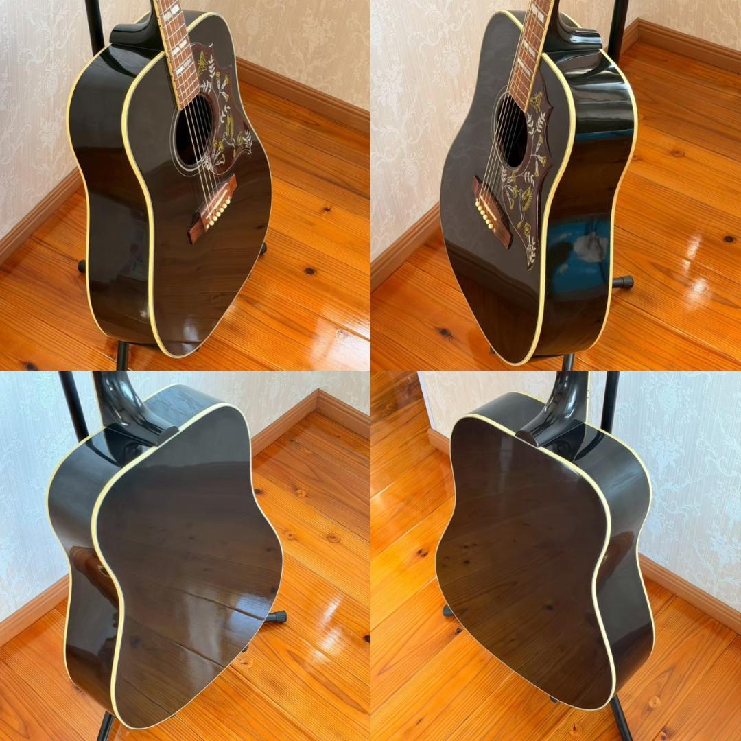 要コメント・現物確認可・Gibson ハミングバード EB 黒 カスタムショップ