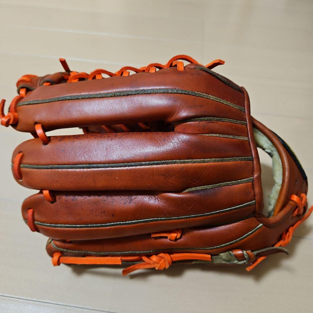 レア！当時物。 ビッグMミズノプロオーダー硬式外野手用信義刻印入り。