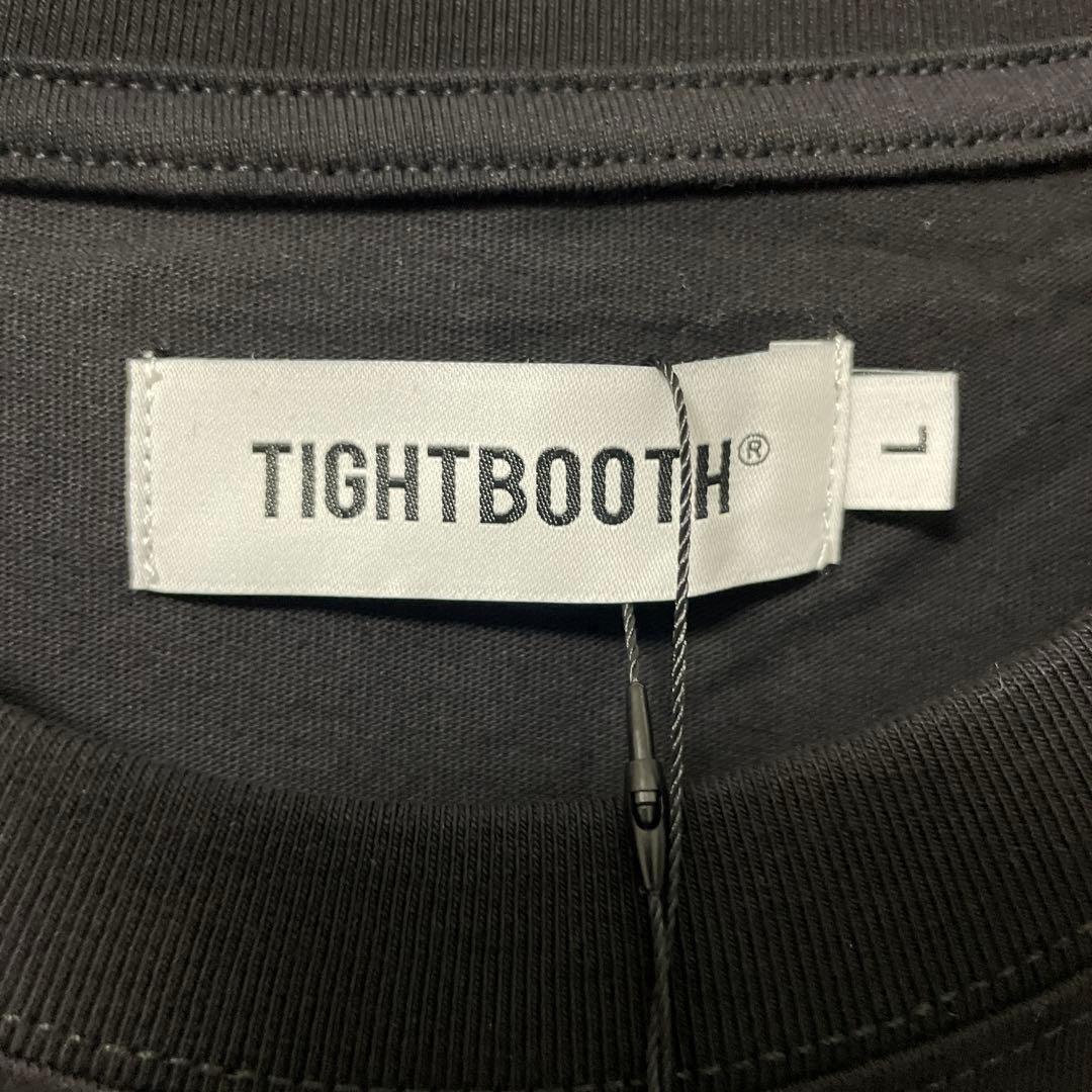 新品　TIGHTBOOTH 長袖Tシャツ L 黒 プリント